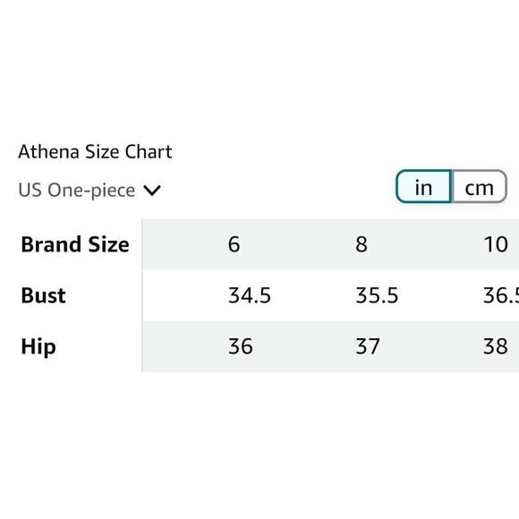 Athena Red Halter Tankini Size Small/ 6 - Picture 4 of 5